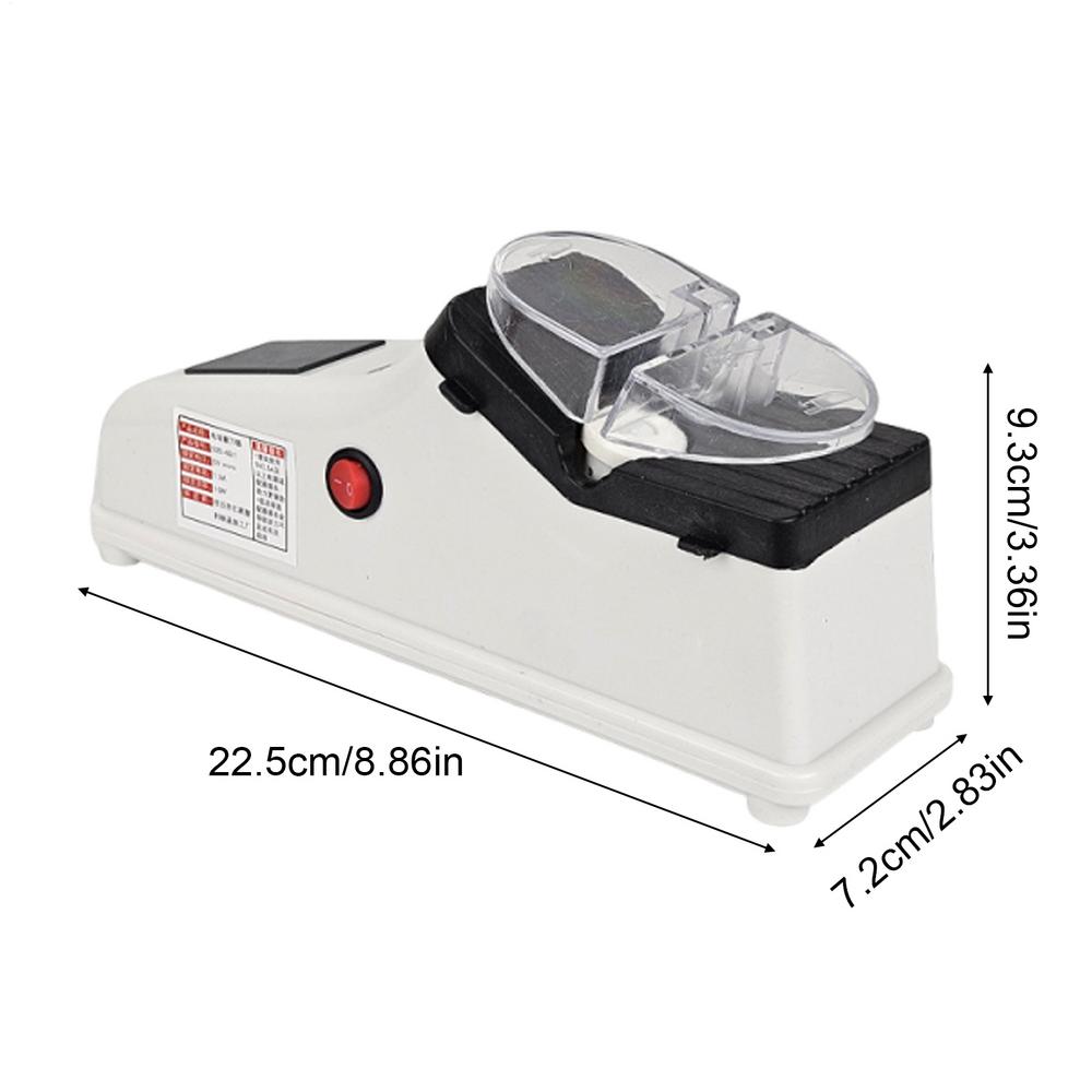 Регулируемая точилка для ножей Профессиональная USB Электрическая точилка для кухонных ножей Инструмент для заточки ножей и ножниц other белый