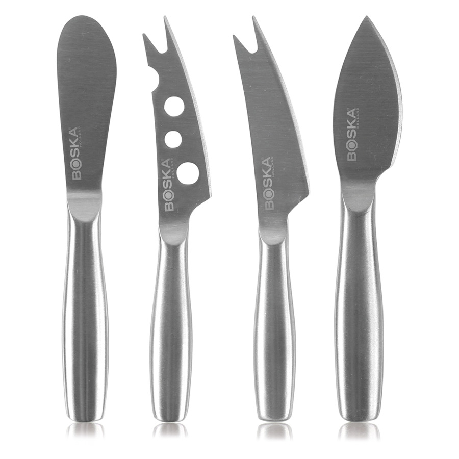 Набор мини-ножей для всех видов сыра Boska Копенгаген 19х19 см, 4 шт, сталь нержавеющая, в п/к