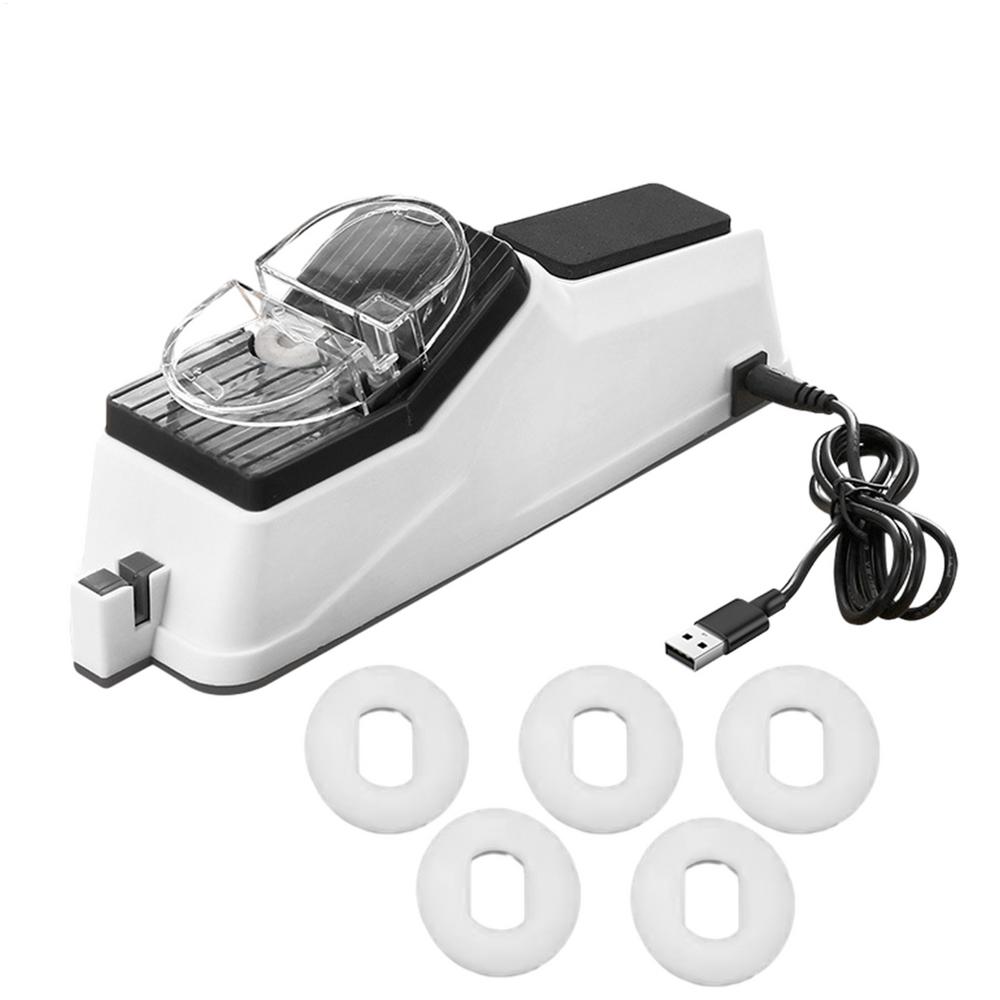 Точилка для ножей Профессиональная USB электрическая точилка для ножей Регулируемая для кухонных ножей Инструмент Заточка ножей L