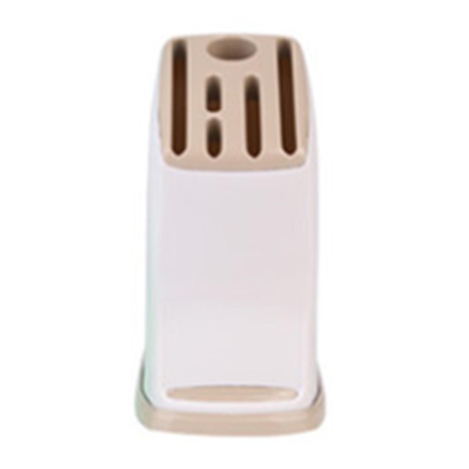 Держатель для ножей Пластиковый компактный держатель для ножей Подставка для кухонных ножей